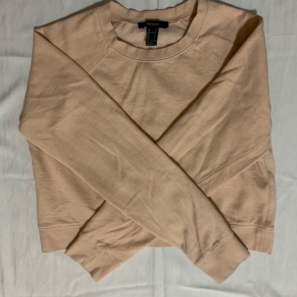 Forever 21 long-sleeved cropped sweater